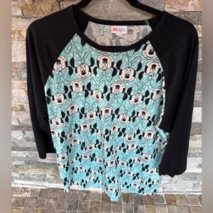Lularoe Minnie Mouse Randy shirt